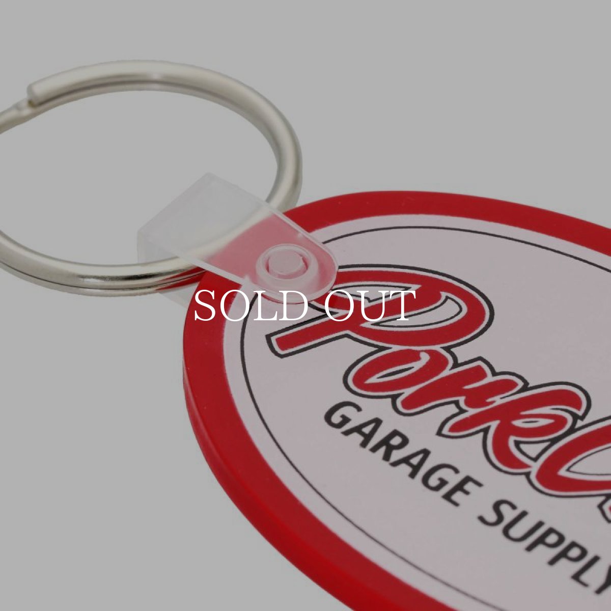 画像4: PORKCHOP GARAGE SUPPLY  KEY TAG (OVAL SCRIPT) (4)