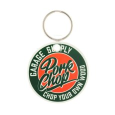 画像1: PORKCHOP GARAGE SUPPLY  KEY TAG (CIRCLE SCRIPT) (1)