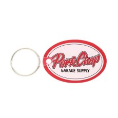 画像1: PORKCHOP GARAGE SUPPLY  KEY TAG (OVAL SCRIPT) (1)