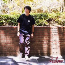 画像10: COOKMAN  シェフパンツ Chef Pants College Stripe Red (Red) (10)