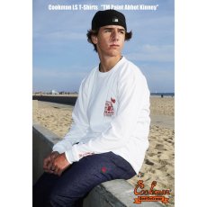 画像6: COOKMAN  ロングスリーブ Tシャツ TMpaint AbbotKinney (White) (6)