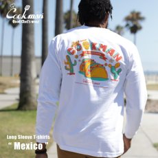 画像9: COOKMAN  ロングスリーブ Tシャツ Mexico (White) (9)
