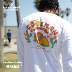 画像13: COOKMAN  ロングスリーブ Tシャツ Mexico (White) (13)