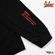 画像4: COOKMAN  ロングスリーブ Tシャツ TMpaint AbbotKinney (Black) (4)
