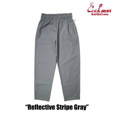 画像4: COOKMAN  シェフパンツ Chef Pants Reflective Stripe Gray (Gray) (4)