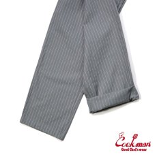 画像6: COOKMAN  シェフパンツ Chef Pants Reflective Stripe Gray (Gray) (6)