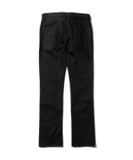 画像2: MINEDENIM  S.Slim Flare STR 5pocket OWS (BLK) (2)