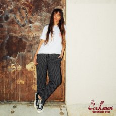 画像12: COOKMAN  シェフパンツ Chef Pants Reflective Stripe Black (Black) (12)