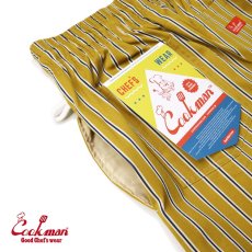 画像9: COOKMAN  シェフパンツ Chef Pants College Stripe Gold (Beige) (9)