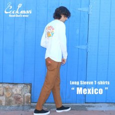 画像10: COOKMAN  ロングスリーブ Tシャツ Mexico (White) (10)
