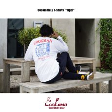 画像6: COOKMAN  ロングスリーブ Tシャツ Tiger (White) (6)