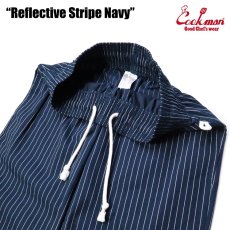 画像7: COOKMAN  シェフパンツ Chef Pants Reflective Stripe Navy (Navy) (7)