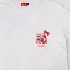 画像4: COOKMAN  ロングスリーブ Tシャツ TMpaint AbbotKinney (White) (4)