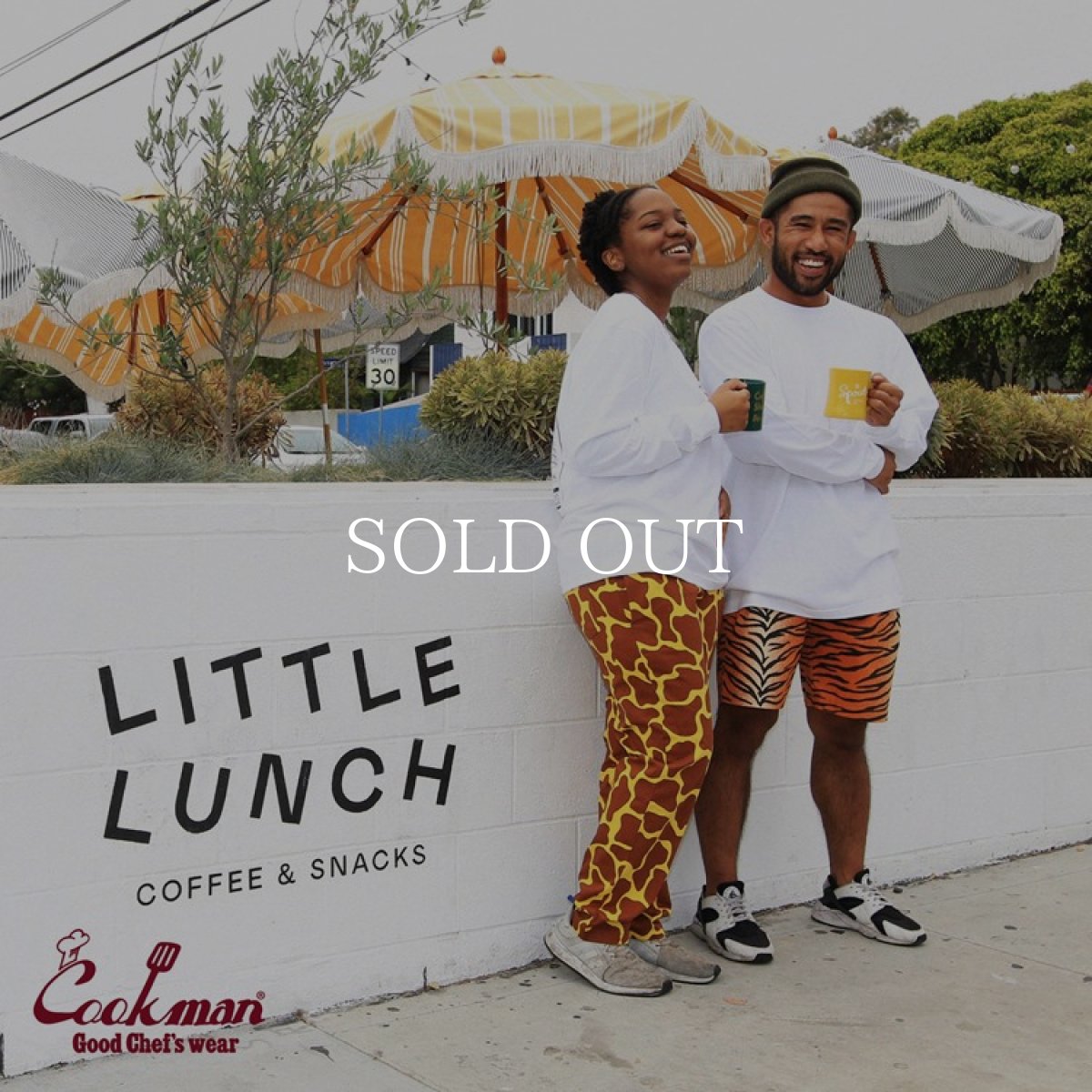 画像11: COOKMAN  シェフパンツ Chef Pants Giraffe (Brown) (11)