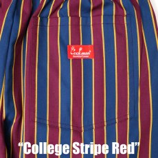 画像7: COOKMAN  シェフパンツ Chef Pants College Stripe Red (Red) (7)