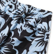 画像5: CALEE  Allover flower pattern easy trousers (Black) (5)