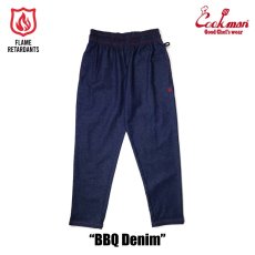 画像4: COOKMAN  シェフパンツ Chef Pants BBQ Denim (Navy) (4)