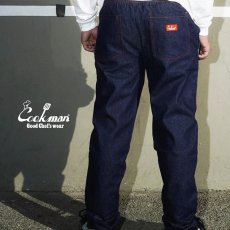 画像17: COOKMAN  シェフパンツ Chef Pants BBQ Denim (Navy) (17)