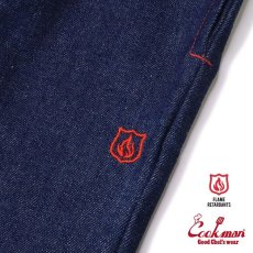 画像10: COOKMAN  シェフパンツ Chef Pants BBQ Denim (Navy) (10)