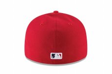 画像4: NEW ERA  LP 59FIFTY MLBオンフィールド ロサンゼルス・エンゼルス ゲーム (スカーレット) (4)