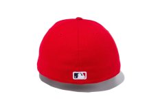 画像2: NEW ERA  LP 59FIFTY MLBオンフィールド ロサンゼルス・エンゼルス ゲーム (スカーレット) (2)