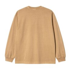 画像2: CARHARTT WIP  L/S VISTA T-SHIRT (Dusty H Brown garment dyed) (2)