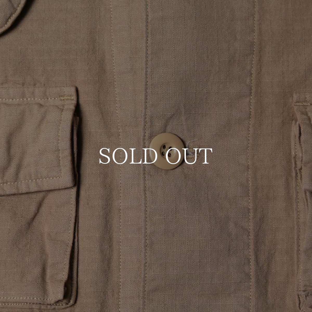 画像5: Liberaiders  RIP STOP FATIGUE JACKET (COYOTE) (5)