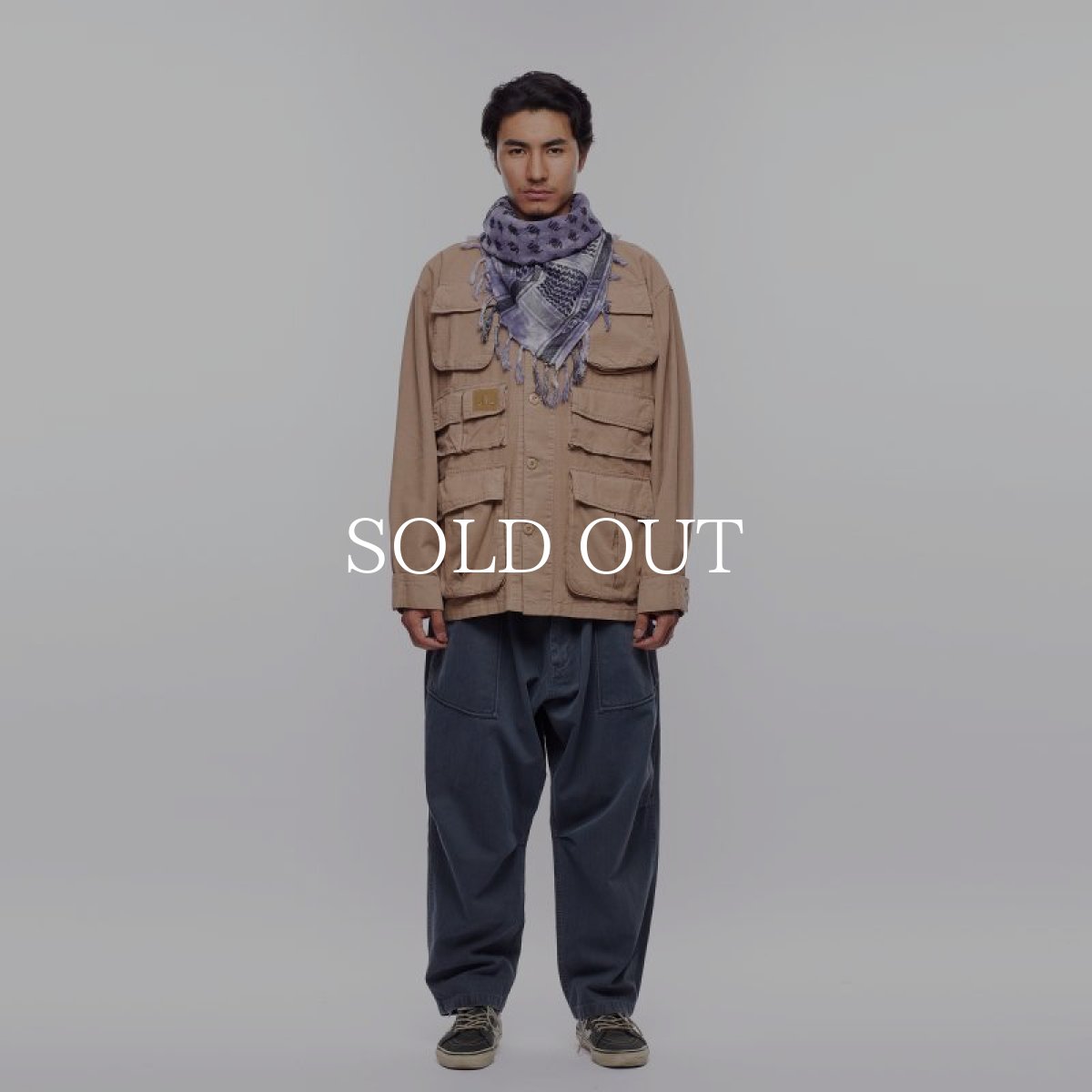 画像11: Liberaiders  RIP STOP FATIGUE JACKET (COYOTE) (11)