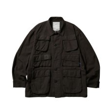 画像1: Liberaiders  RIP STOP FATIGUE JACKET (BLACK) (1)