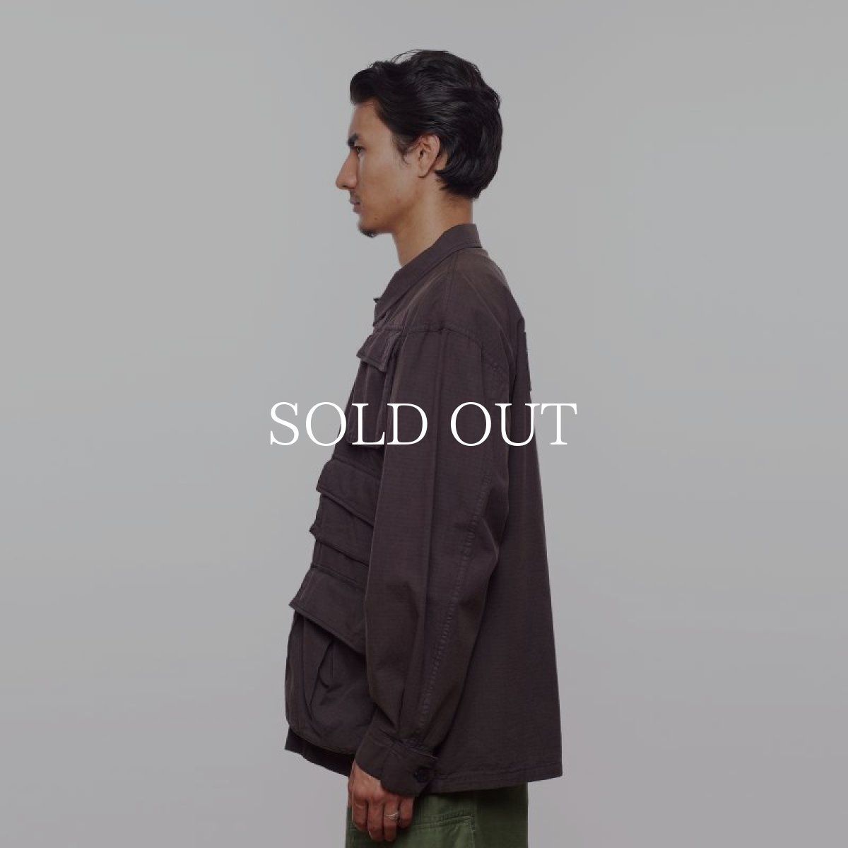 画像9: Liberaiders  RIP STOP FATIGUE JACKET (BLACK) (9)