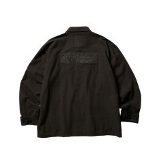 画像2: Liberaiders  RIP STOP FATIGUE JACKET (BLACK) (2)