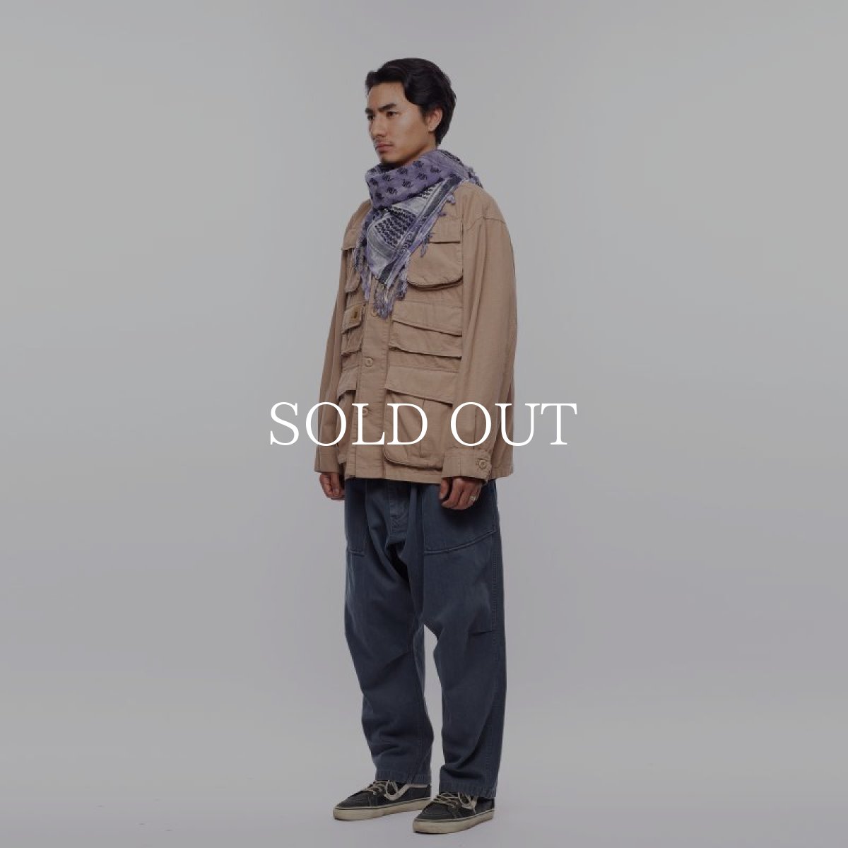 画像12: Liberaiders  RIP STOP FATIGUE JACKET (COYOTE) (12)