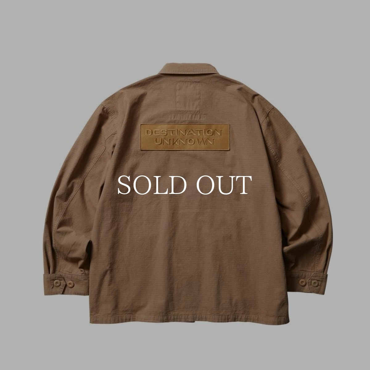 画像2: Liberaiders  RIP STOP FATIGUE JACKET (COYOTE) (2)