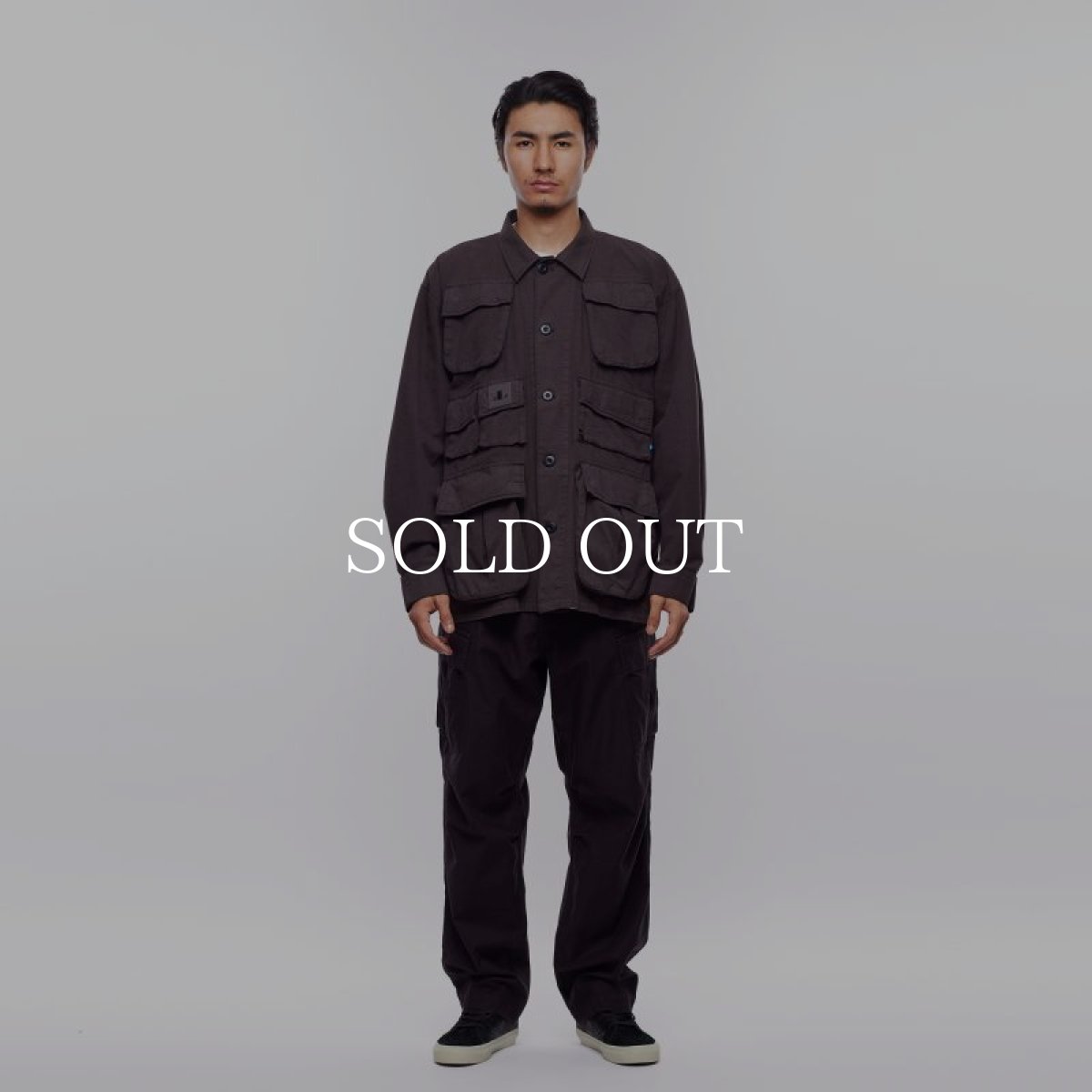 画像11: Liberaiders  RIP STOP FATIGUE JACKET (BLACK) (11)