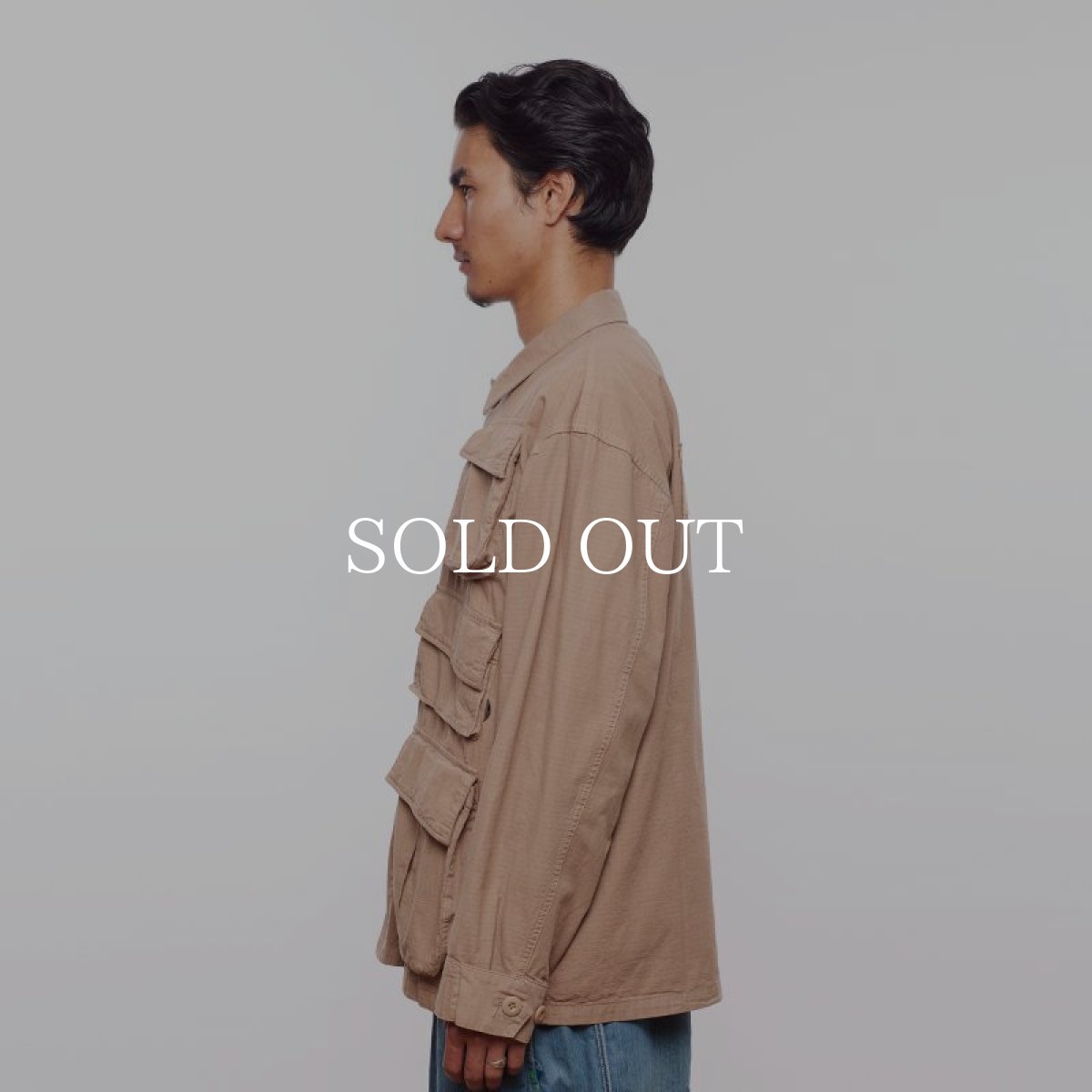 画像9: Liberaiders  RIP STOP FATIGUE JACKET (COYOTE) (9)