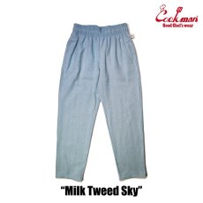 画像4: COOKMAN  Chef Pants Milk Tweed Sky (Light Blue) (4)