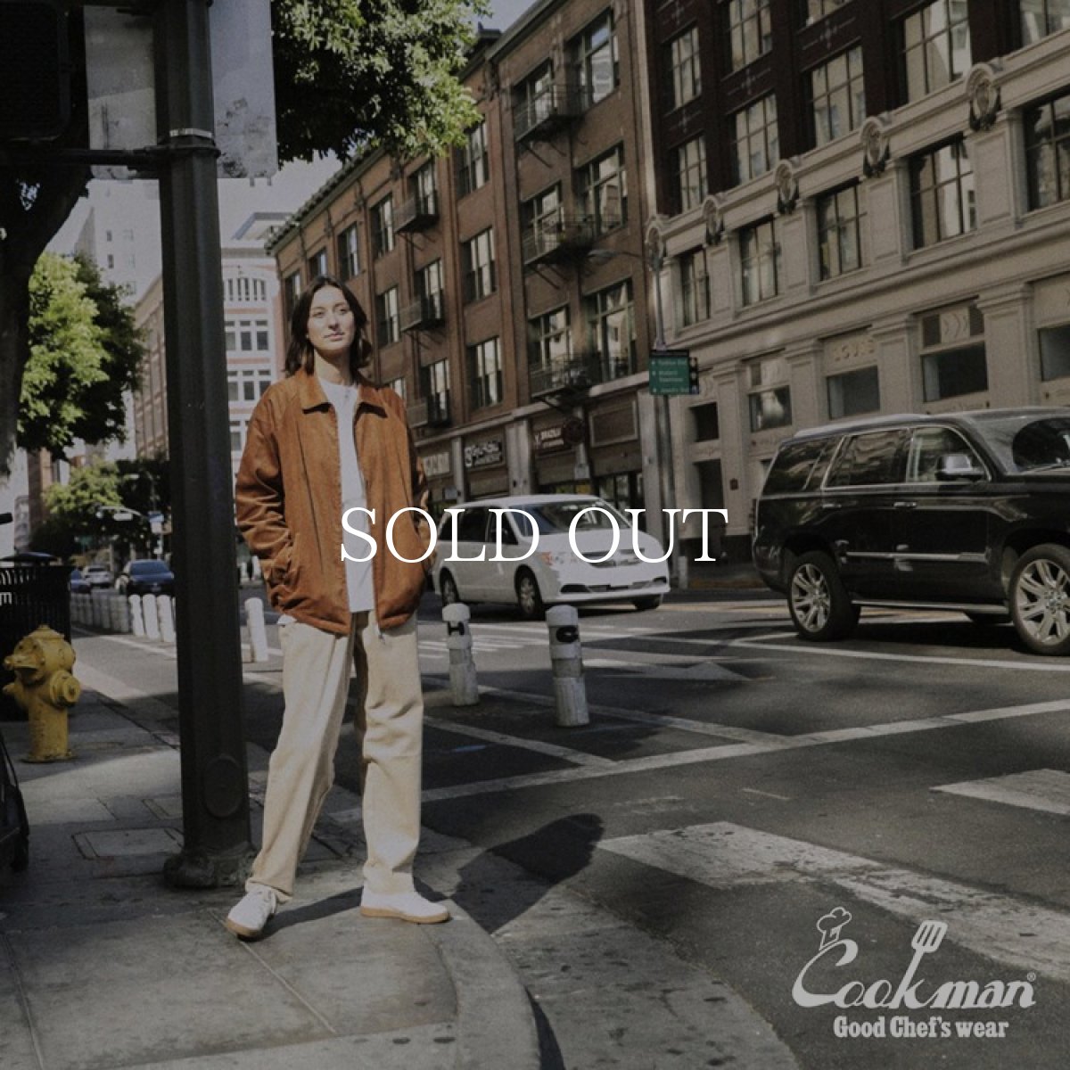 画像10: COOKMAN  Chef Pants Corduroy Beige (Beige) (10)