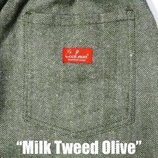 画像7: COOKMAN  Chef Pants Milk Tweed Olive (Olive Green) (7)