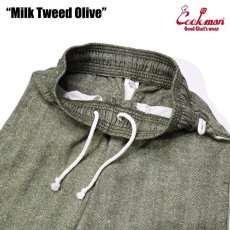 画像5: COOKMAN  Chef Pants Milk Tweed Olive (Olive Green) (5)