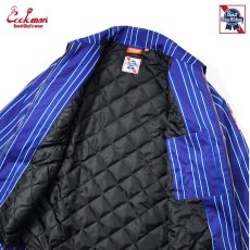 画像5: COOKMAN  Delivery Jacket EX Warm Pabst Stripe Blue (Blue) (5)