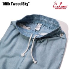 画像5: COOKMAN  Chef Pants Milk Tweed Sky (Light Blue) (5)