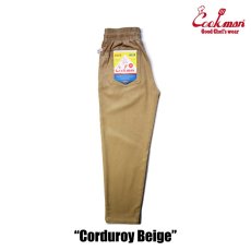 画像2: COOKMAN  Chef Pants Corduroy Beige (Beige) (2)