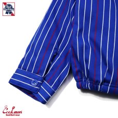 画像6: COOKMAN  Delivery Jacket EX Warm Pabst Stripe Blue (Blue) (6)