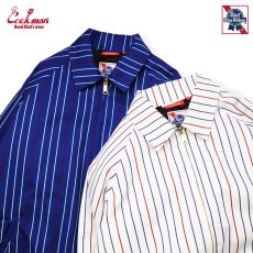 画像11: COOKMAN  Delivery Jacket EX Warm Pabst Stripe Blue (Blue) (11)