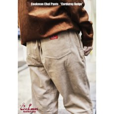 画像13: COOKMAN  Chef Pants Corduroy Beige (Beige) (13)