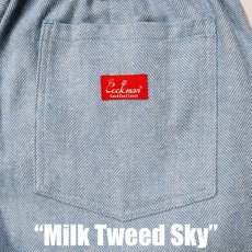 画像7: COOKMAN  Chef Pants Milk Tweed Sky (Light Blue) (7)