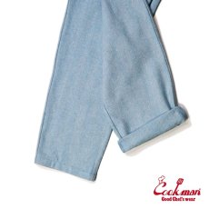 画像8: COOKMAN  Chef Pants Milk Tweed Sky (Light Blue) (8)