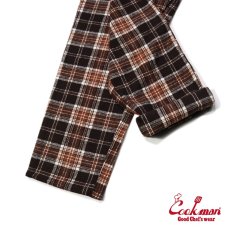 画像8: COOKMAN  Chef Pants Wool Mix Tartan Brown (Brown) (8)