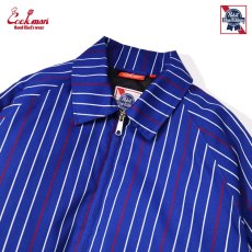 画像3: COOKMAN  Delivery Jacket EX Warm Pabst Stripe Blue (Blue) (3)