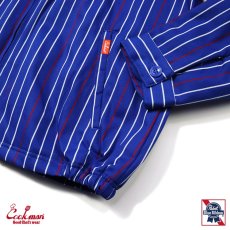 画像7: COOKMAN  Delivery Jacket EX Warm Pabst Stripe Blue (Blue) (7)